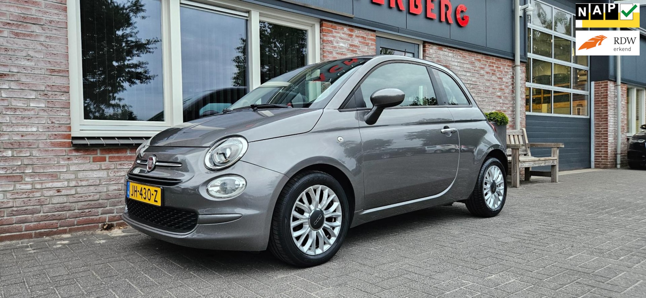 Fiat 500 - 0.9 TwinAir Turbo Popstar Automaat! Airco! NAP! Leuke Auto! - AutoWereld.nl