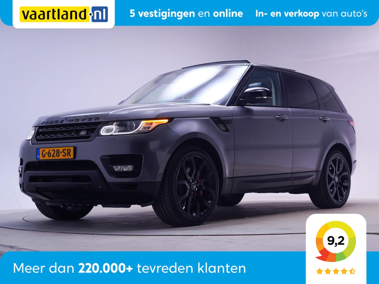 Land Rover Range Rover Sport - 4.4 SDV8 HSE [ Panorama Meridian Leder ] - AutoWereld.nl