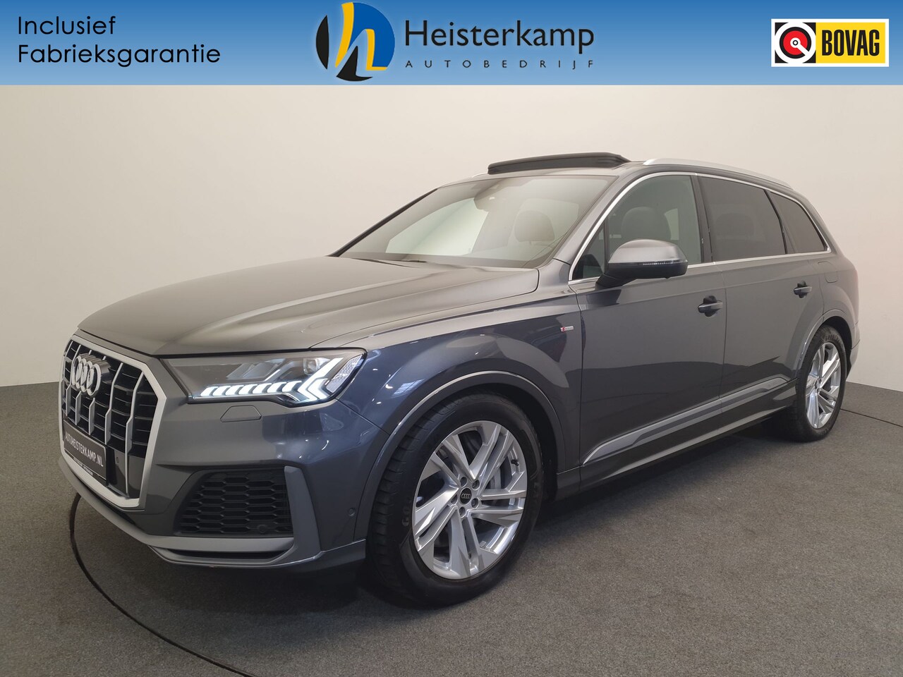Audi Q7 - 55 TFSI e 381pk quattro S-Line Panoramadak, 360 camera, Memory - AutoWereld.nl