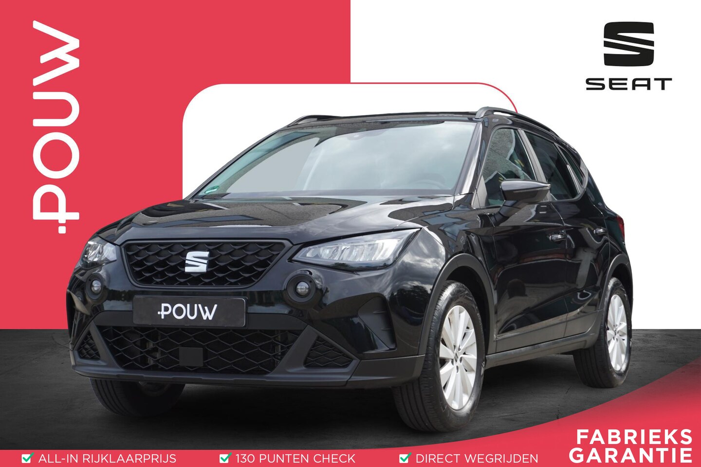 SEAT Arona - 1.0 TSI 95pk Style | Full Link Navigatie | Climatronic | Lane Assist - AutoWereld.nl