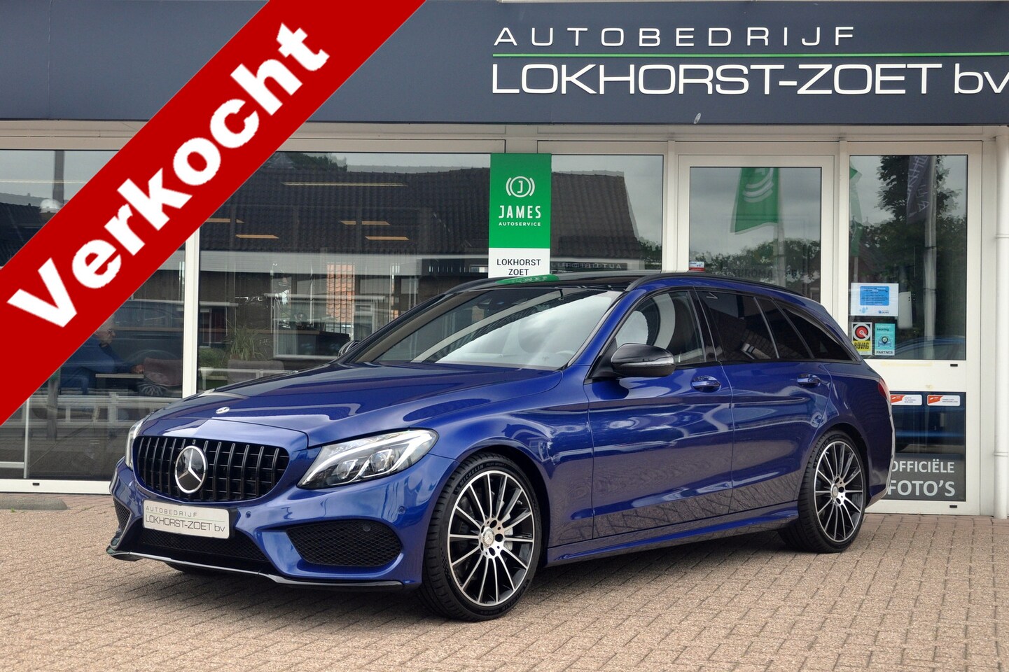 Mercedes-Benz C-klasse Estate - 400 4MATIC Premium Plus Pack | Panoramadak | Burmester - AutoWereld.nl
