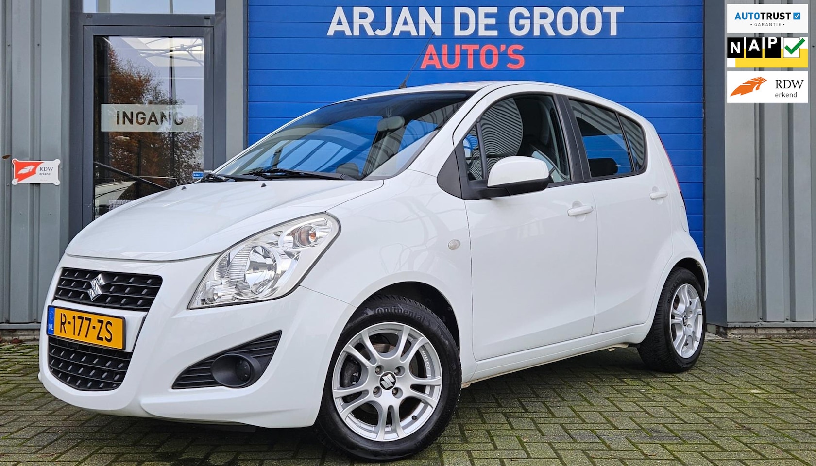 Suzuki Splash - 1.0 68PK Airco Elec pakket LM velgen all season banden - AutoWereld.nl