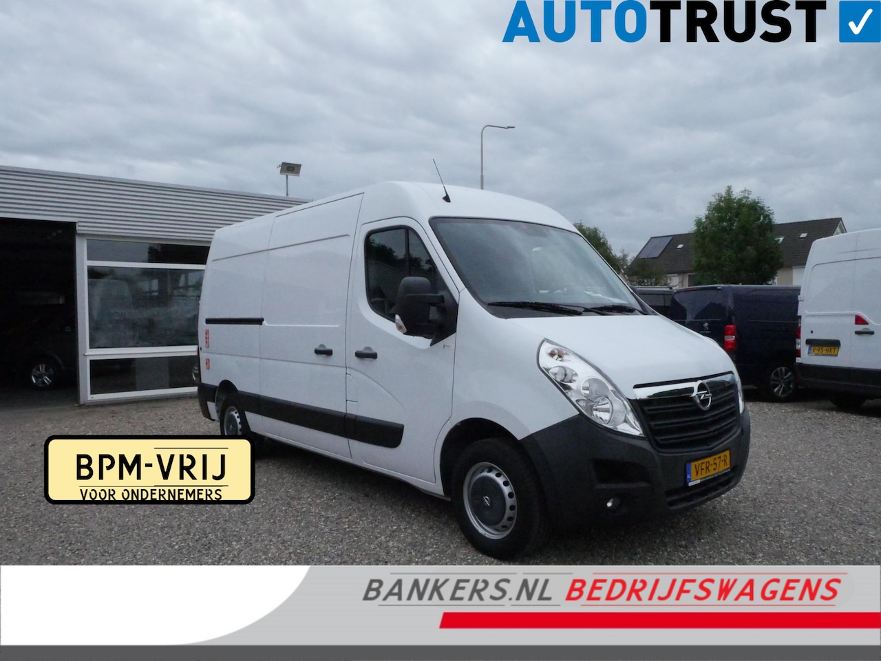 Opel Movano - 2.3 CDTI 110PK, L2H2, Airco Laadklep D'Hollandia 500KG Plateau 150cm Laadlift - AutoWereld.nl