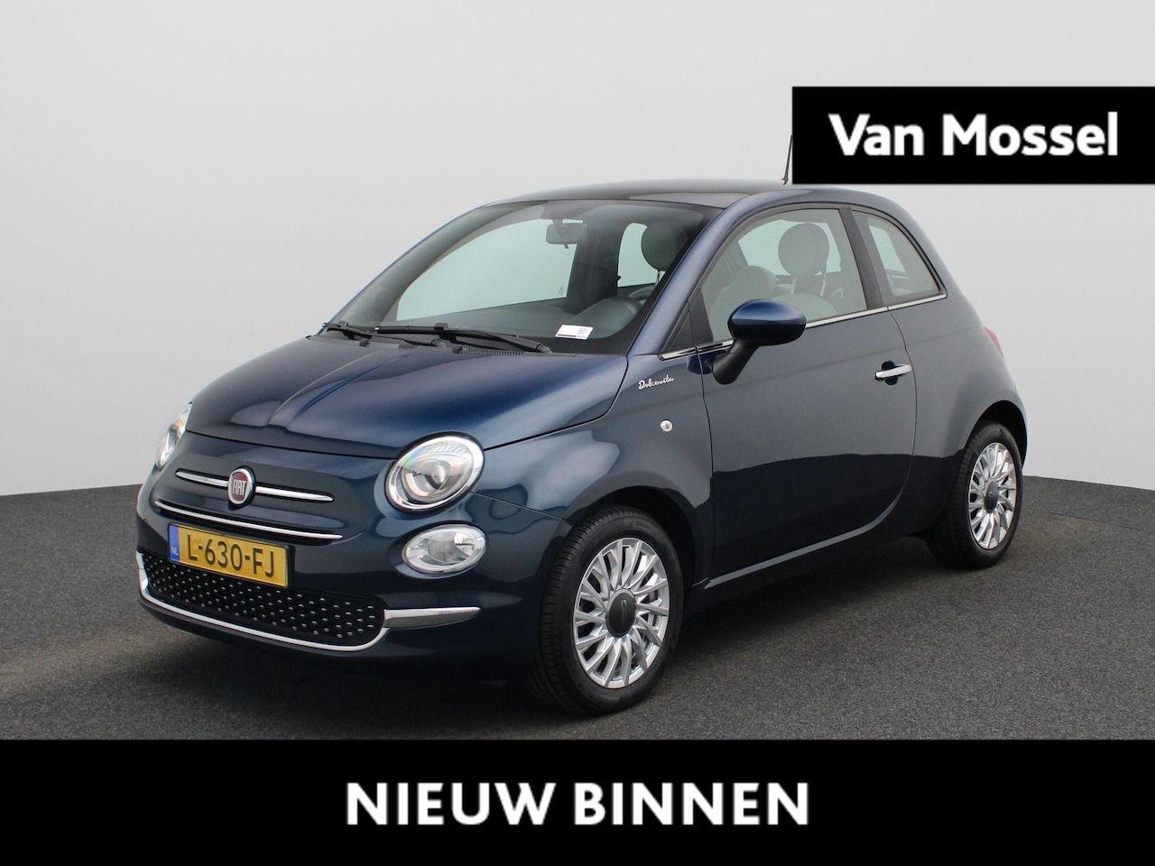 Fiat 500 - 1.0 Hybrid Dolcevita | Airconditioning | Panoramadak | Half-Lederen Bekleding | Lichtmetal - AutoWereld.nl