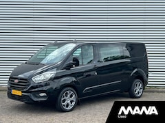 Ford Transit Custom - 320 2.0TDCI 130PK L2H1 Automaat Trend DC Airco Trekhaak 6 Zits Cruise Carplay
