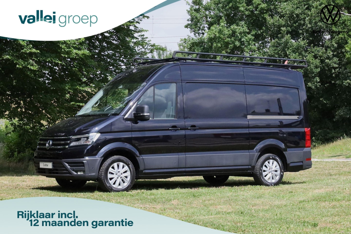 Volkswagen Crafter - 177 pk Highline L3H3 8-traps automaat | LED | Achteruitrijcamera | Trekhaak | Imperiaal | - AutoWereld.nl
