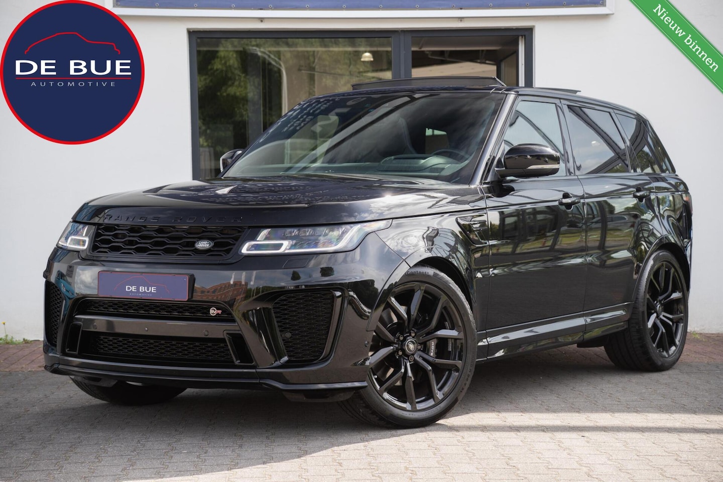 Land Rover Range Rover Sport - 5.0 V8 SVR Supercharged|1e Eig|Kuipstoel|Pano|Soft Close|DAB|Full Option|Dealer Onderhoude - AutoWereld.nl
