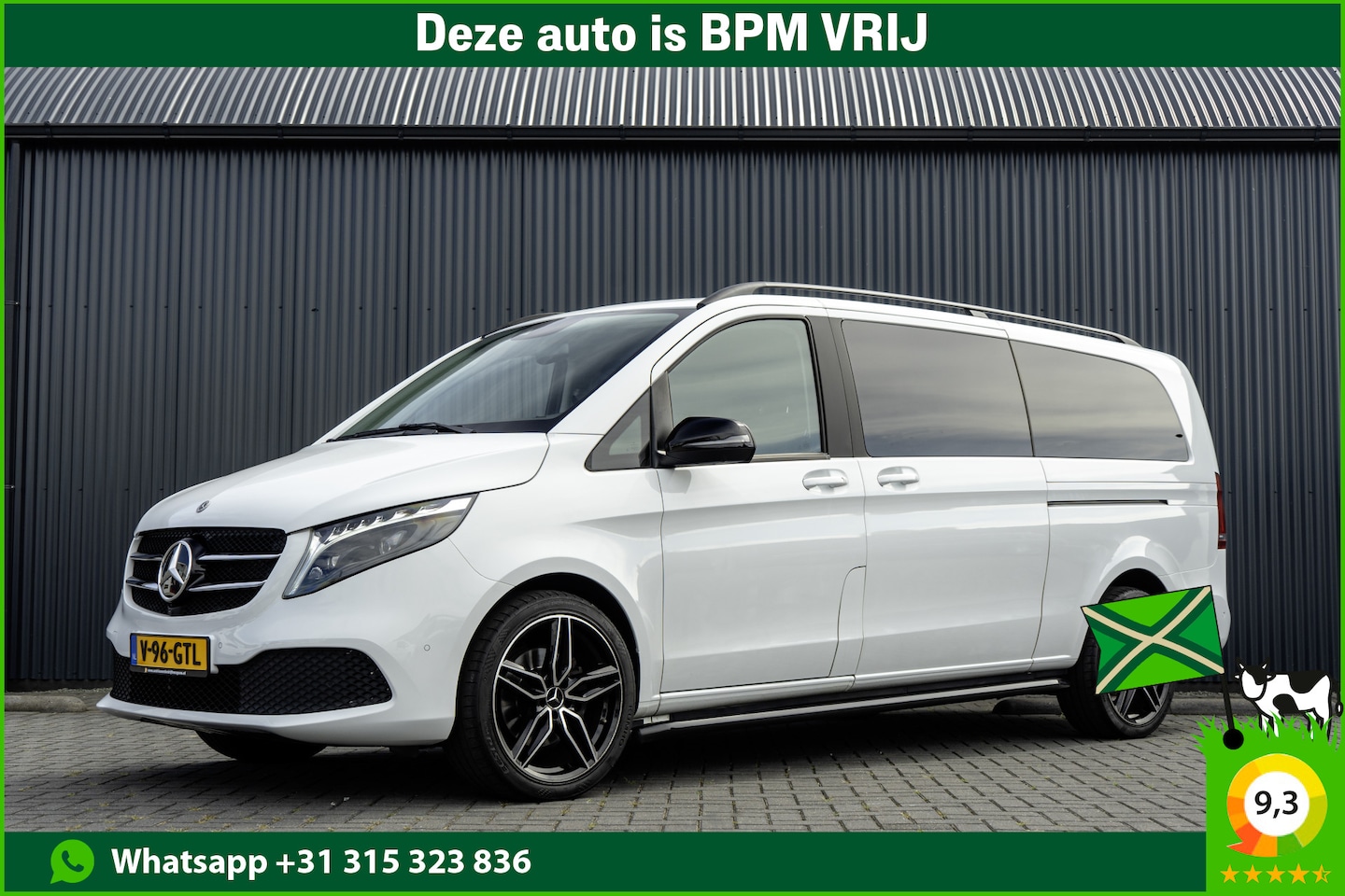 Mercedes-Benz V-klasse - V300 | 4Matic | XL | 5-Zits | MBux | LED | ILS | Burmester | 2x Elec Schuifdeur | 360° Cam - AutoWereld.nl