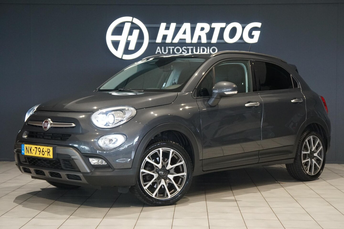 Fiat 500 X Cross - 1.4 Turbo MultiAir CrossPlus + BI-XENON | TREKHAAK | KEYLESS | NAVI - AutoWereld.nl