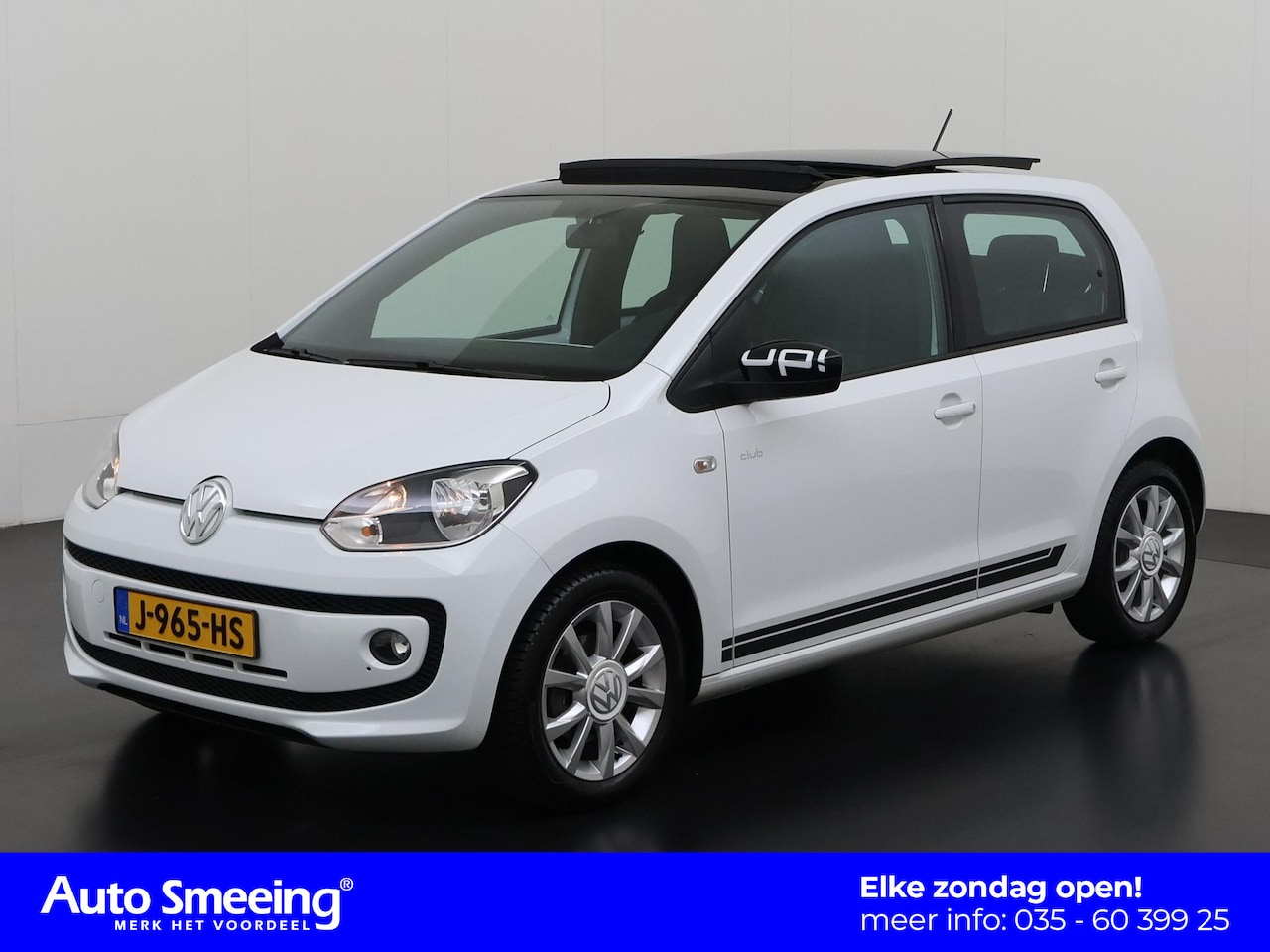 Volkswagen Up! - 1.0 up! BlueMotion | Schuifdak | Stoelverwarming | Lichtmetalen Velgen | Zondag Open! - AutoWereld.nl