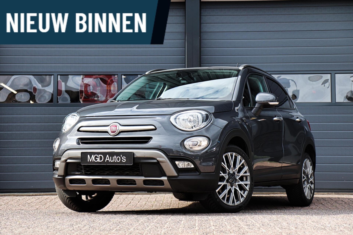Fiat 500 X - 1.4 Turbo MultiAir /AUT./CAMERA/NAVI/PDC/CRUISE/LEDER/KEYLESS! - AutoWereld.nl
