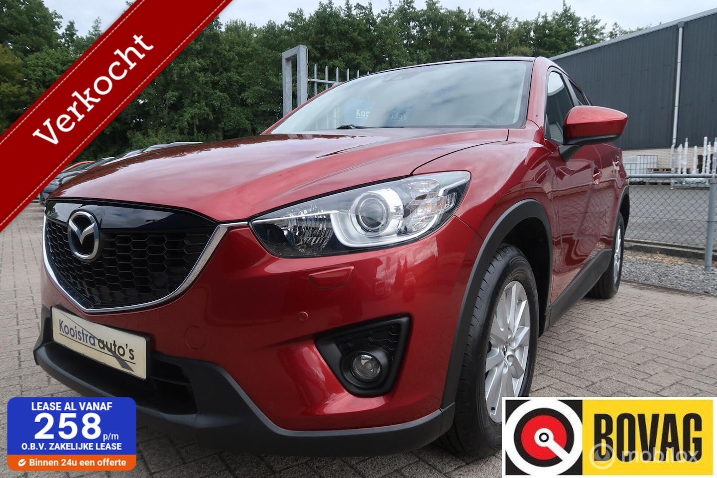 Mazda CX-5 - 2.0 Sendo 2WD CLIMA.BOSE,CRUISECONTROL,KEYLESS - AutoWereld.nl