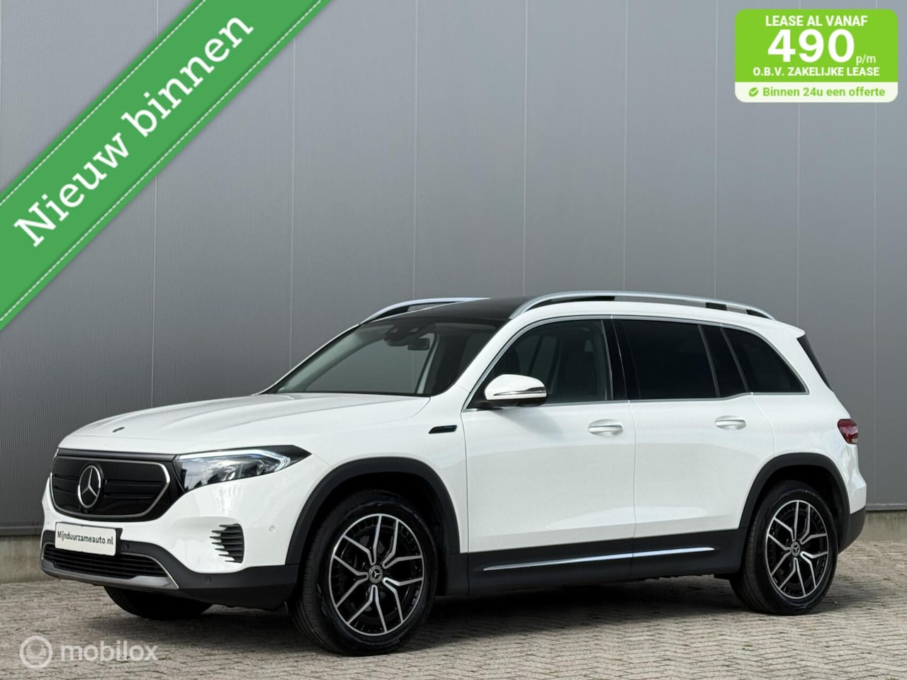 Mercedes-Benz EQB - 350 4MATIC 2022 - zeer compleet - 7 persoons - AutoWereld.nl