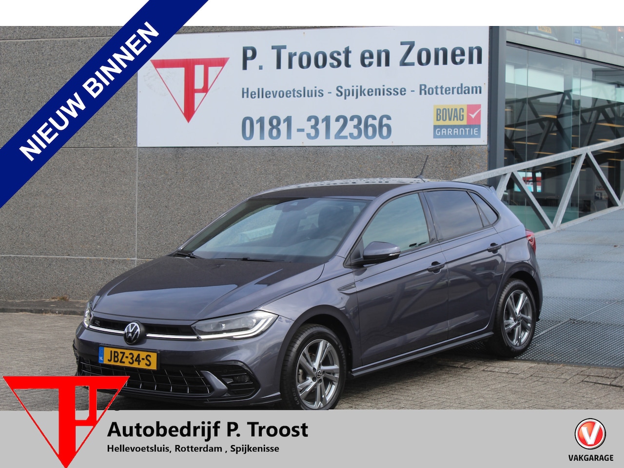 Volkswagen Polo - 1.0 TSI 2x R-Line *Automaat*Navigatie/Virtual cockpit/Adaptive cruise control/Achteruitrij - AutoWereld.nl