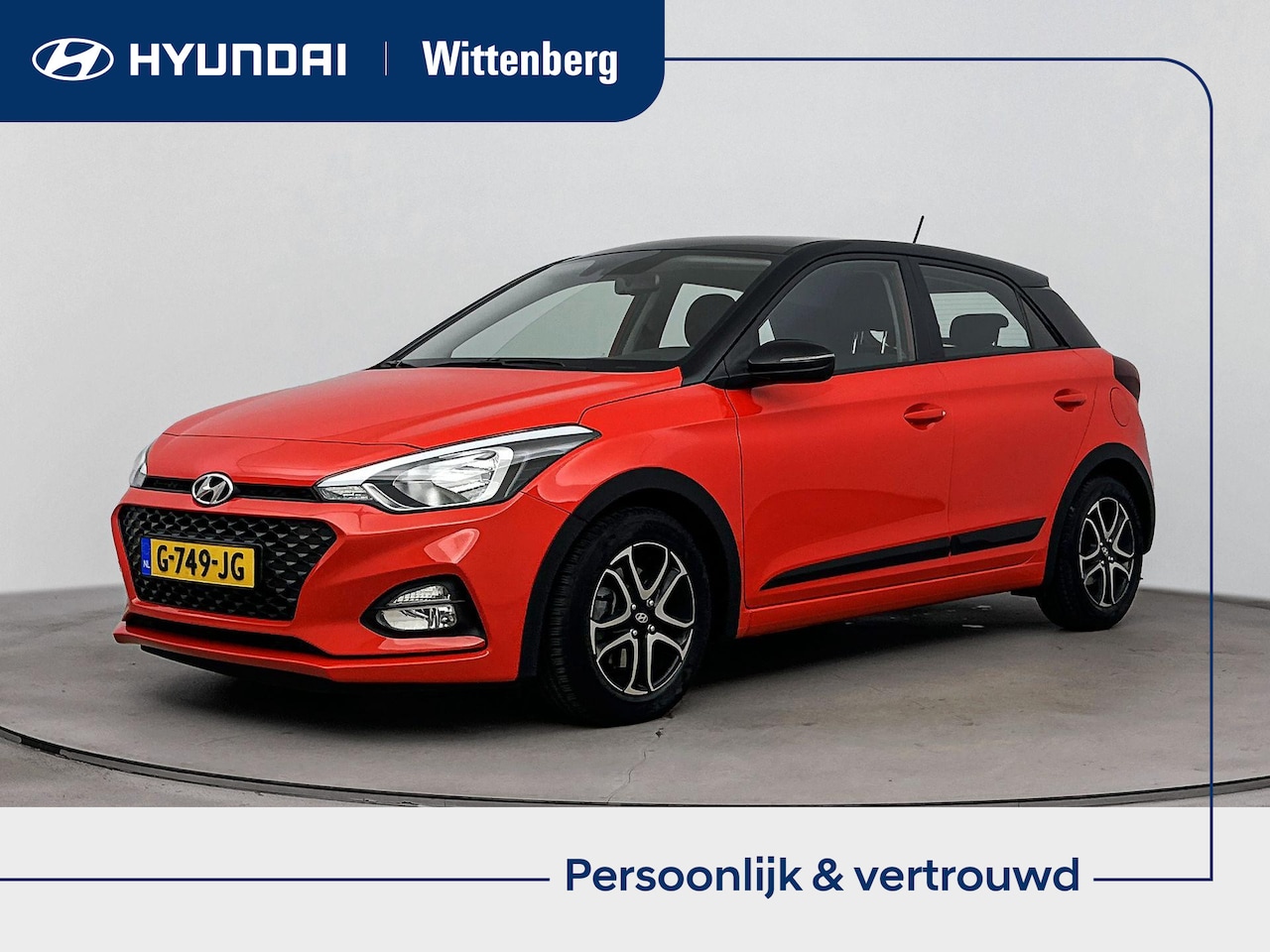 Hyundai i20 - 1.0 T-GDI Comfort | Lage km-stand! | Two tone | Lm-wielen | All Season | Navigatie | Camer - AutoWereld.nl