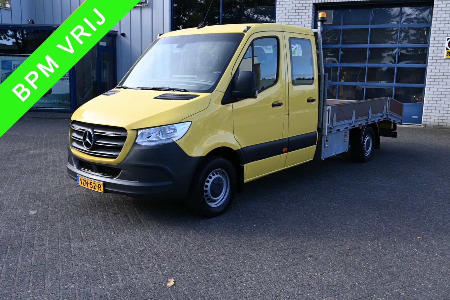 Mercedes-Benz Sprinter - 316 CDI L3 Dubbele cabine Open laadbak 3500 kg Trekhaak, Standkachel, MBUX - AutoWereld.nl