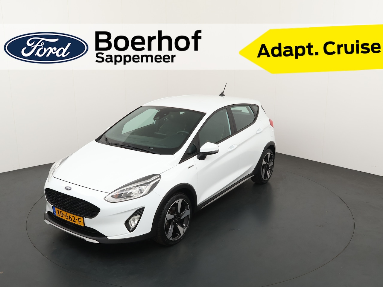 Ford Fiesta - EcoBoost 100pk Active | Adapt. Cruise | Parkeersens. achter | B&O audio | Nwe. all seasons - AutoWereld.nl
