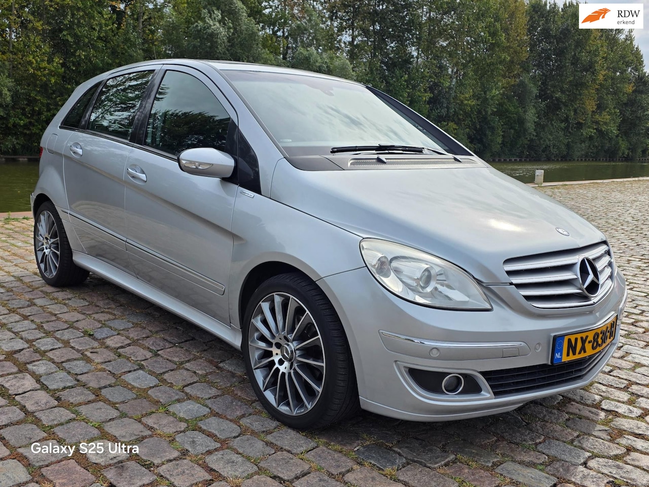 Mercedes-Benz B-klasse - 200 Automaat super strake auto airco stoelverwarming cruis control - AutoWereld.nl