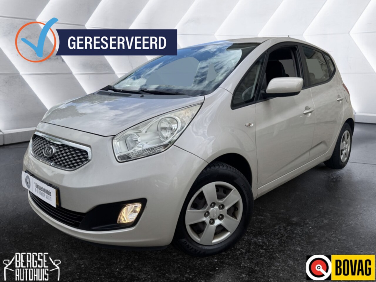 Kia Venga - 1.4 CVVT Seven Airco Cruise Navi Camera - AutoWereld.nl