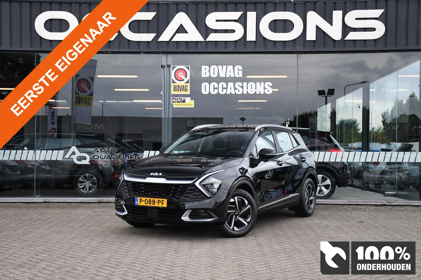 Kia Sportage - 1.6 T-GDi DynamicLine 1 EIGENAAR/ APPLE CARPLAY - AutoWereld.nl