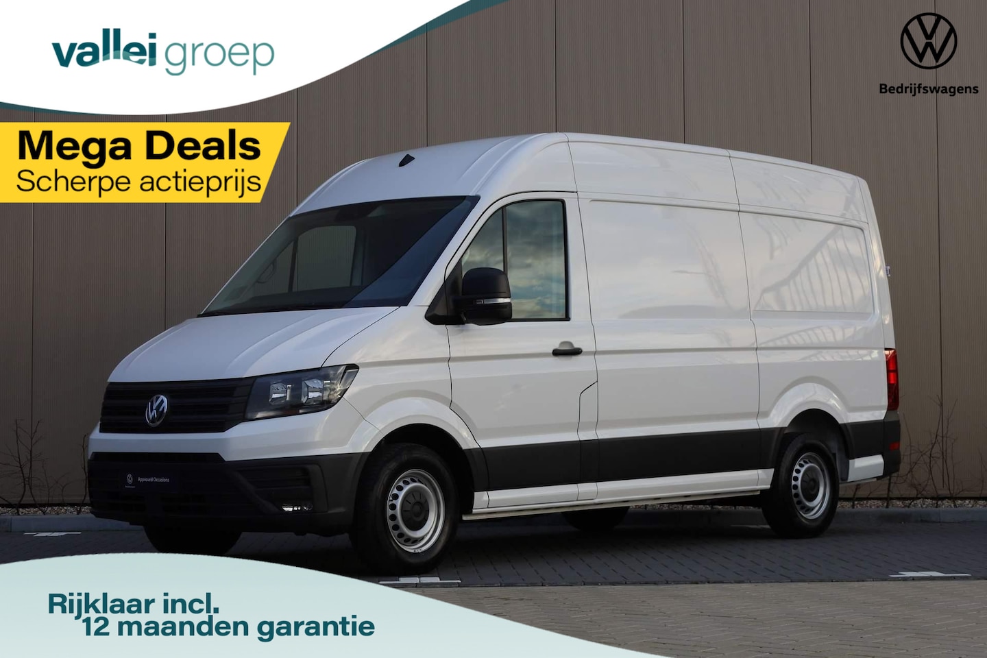 Volkswagen Crafter - 30 2.0 TDI 140PK L3H3 Comfortline | 3-zits | Parkeersensoren voor/achter | Apple Carplay / - AutoWereld.nl
