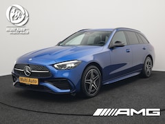 Mercedes-Benz C-klasse Estate - 300 e AMG Line Plug In Hybrid NIEUW MODEL dealer O.H PHEV | Alcantara Sportstoelen Verwarm
