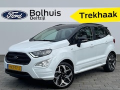 Ford EcoSport - EcoBoost 125 pk ST-Line Black | Trekhaak | Camera | Half leer | Navi | Clima | Cruise