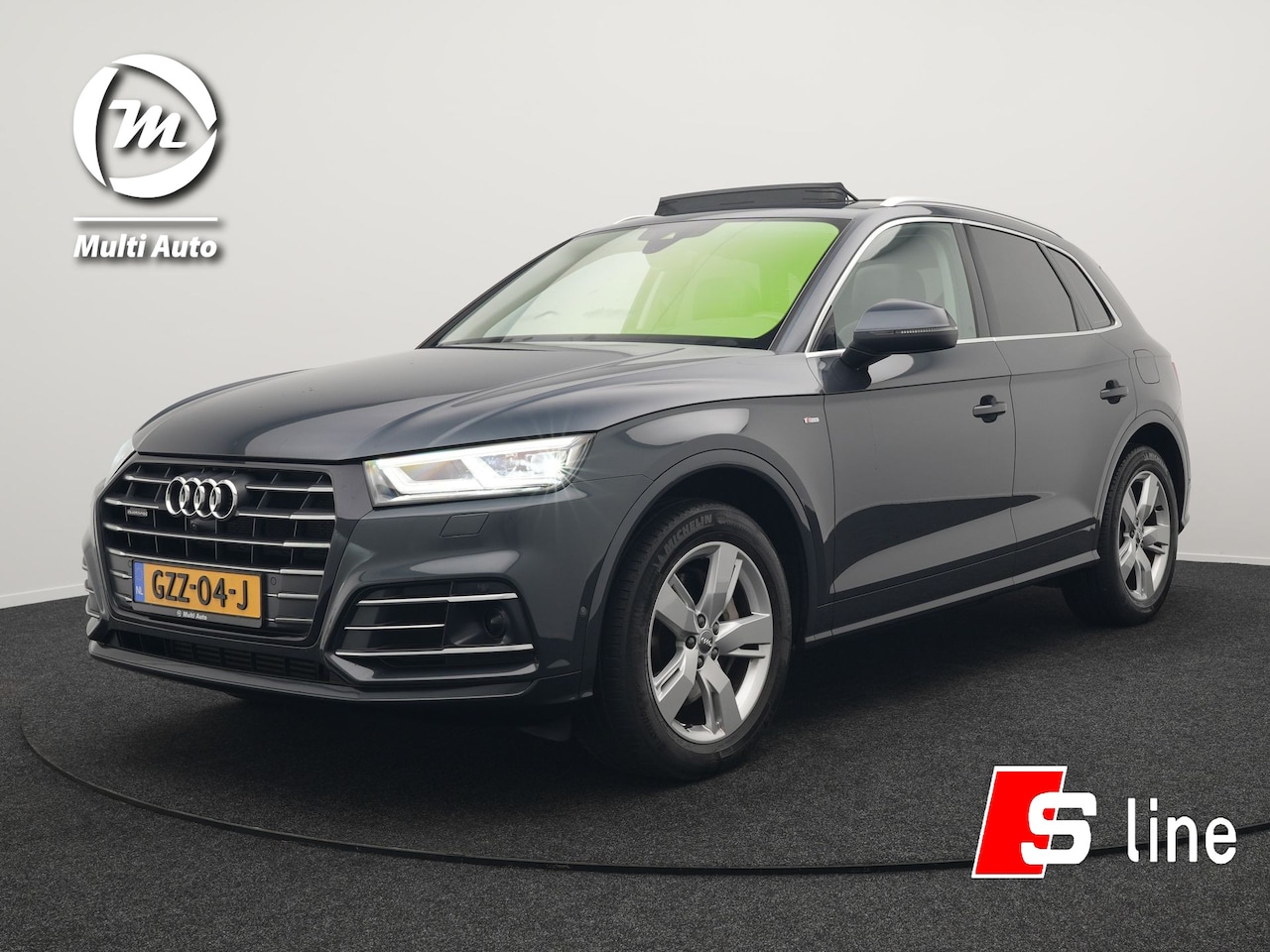 Audi Q5 - 55 TFSI e Quattro S Line Plug In Hybrid 367pk Dealer O.H PHEV | Luchtvering | Trekhaak af - AutoWereld.nl
