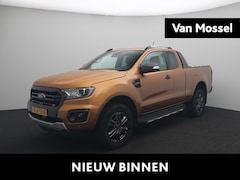 Ford Ranger - 2.0 EcoBlue Wildtrak Supercab Aut. | Trekhaak | Leder | Rollertop | Navigatie | adaptive C
