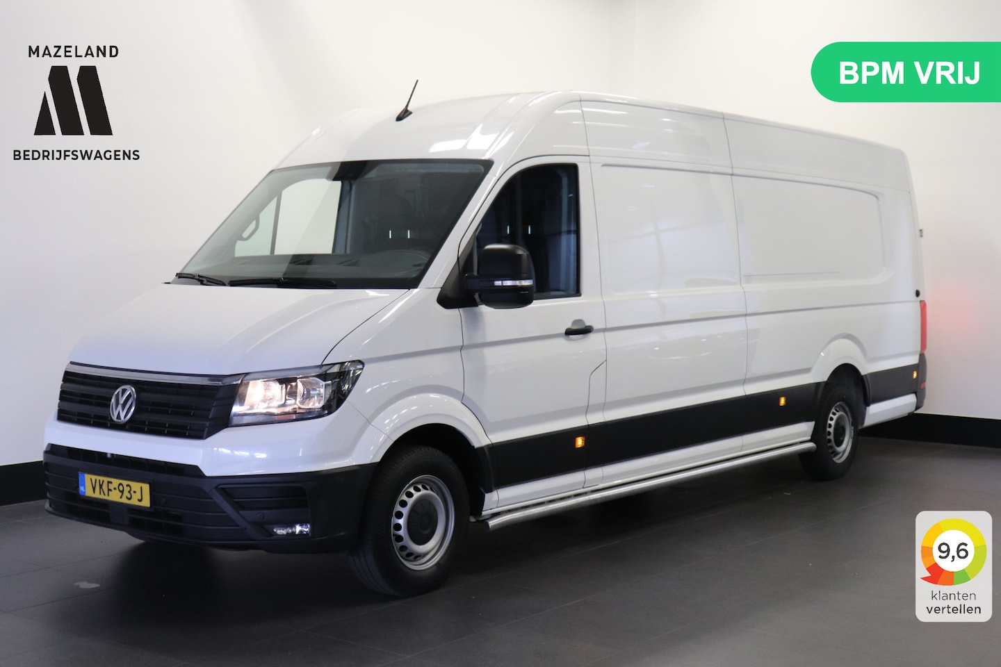 Volkswagen Crafter - 2.0 TDI 140PK L5H3 Automaat EURO 6 - Airco - Navi - Cruise - €19.950,- Excl. - AutoWereld.nl