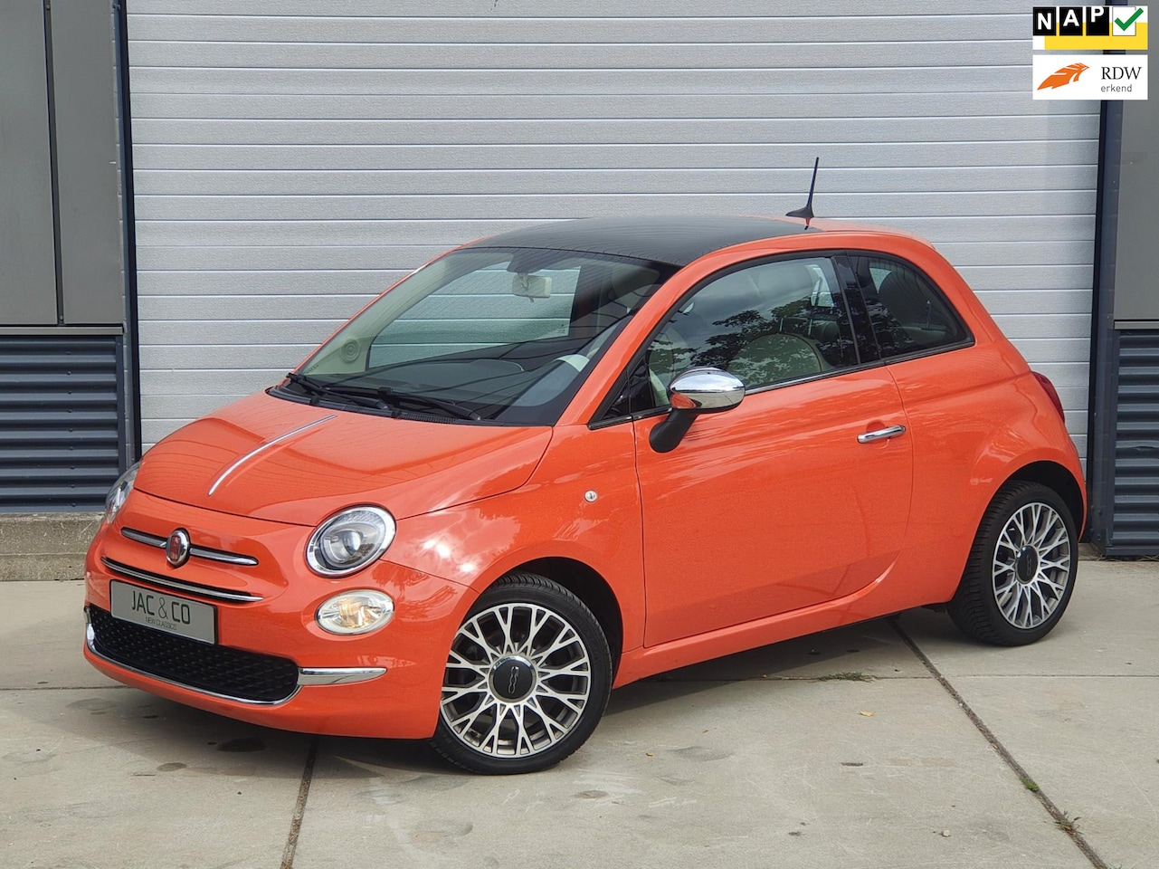 Fiat 500 - 0.9T Anniversario Apple Carplay Spotify 100% onderhouden - AutoWereld.nl