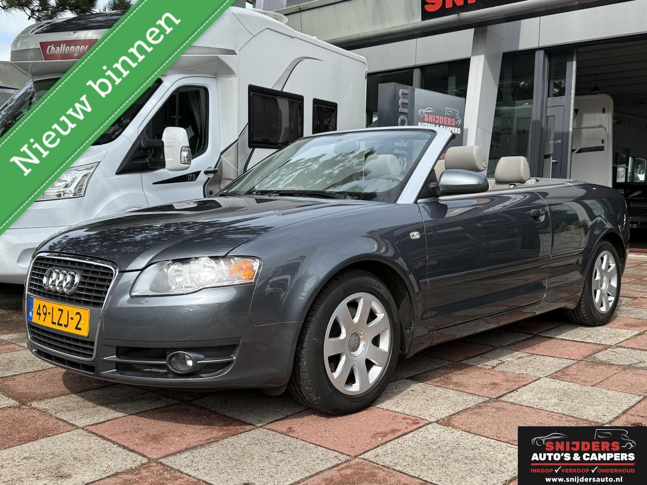 Audi A4 Cabriolet - 1.8 Turbo 96699 km 2e eigenaar - AutoWereld.nl