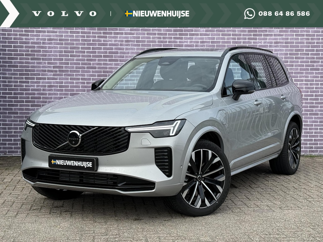 Volvo XC90 - 2.0 T8 Plug-in hybrid AWD Ultra Dark | Nieuw Binnen | Panoramadak | Massage | Luchtvering - AutoWereld.nl