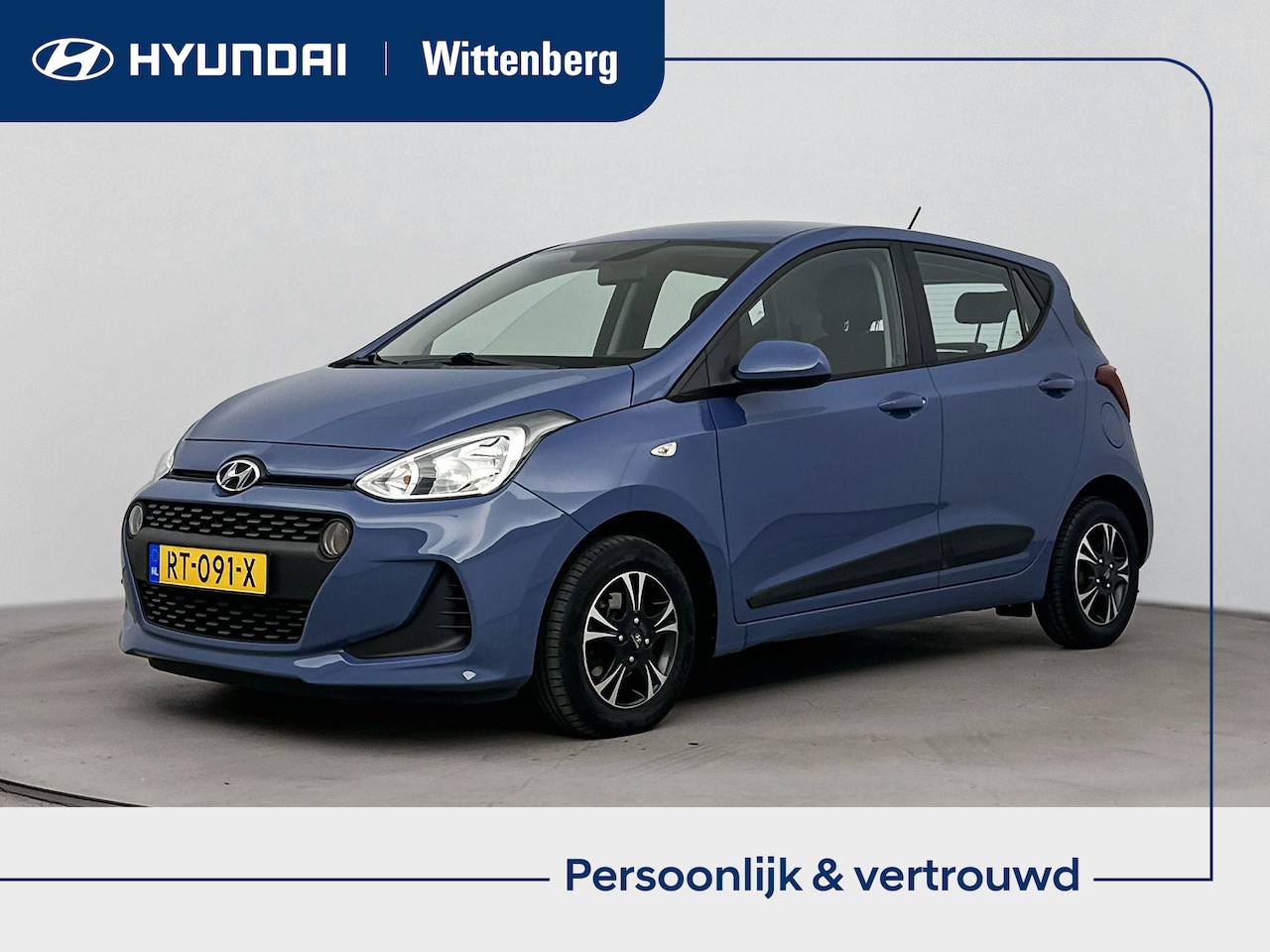 Hyundai i10 - 1.0i COMFORT | AIRCO | CRUISE | USB | AUDIO | AUX | 13'' LM VELGEN | STOOTSSTRIPS | - AutoWereld.nl