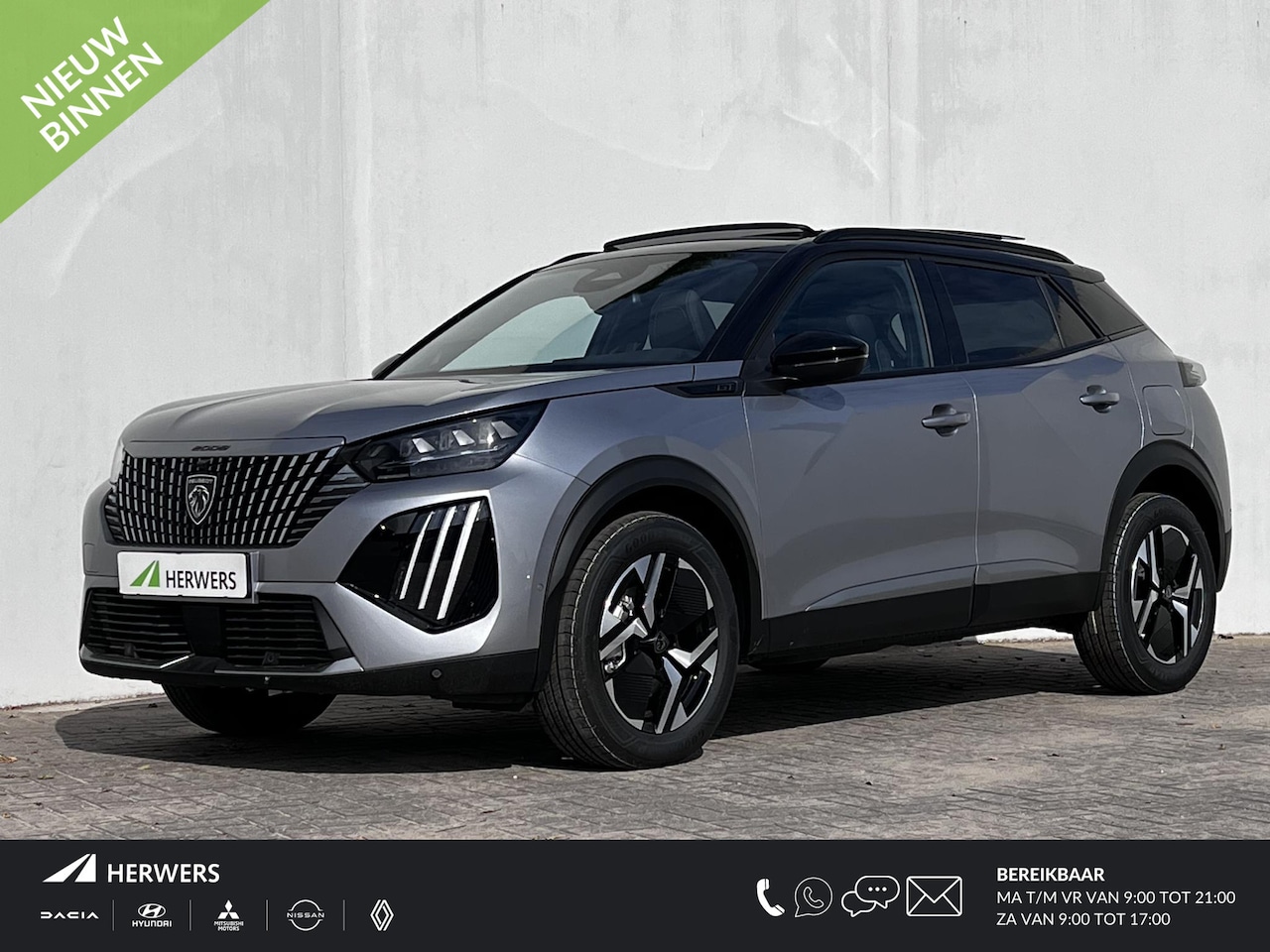Peugeot 2008 - 1.2 Hybrid 145 GT / Nieuw, veel voordeel / tot 8 jaar Garantie / Elektr. schuifdak en best - AutoWereld.nl