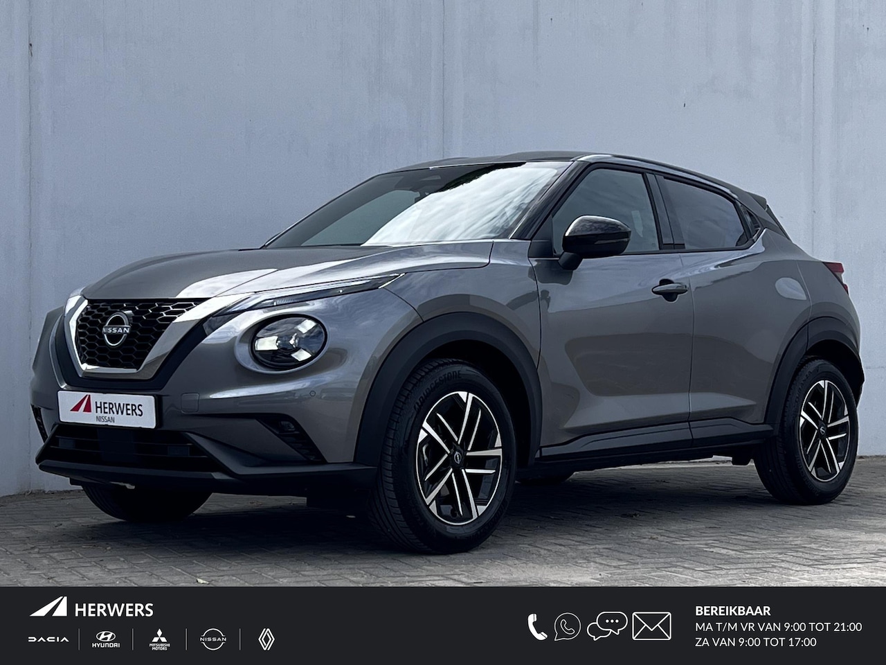 Nissan Juke - 1.0 DIG-T N-Connecta Automaat / Dealer onderhouden / Stuur-, stoel- en voorruitverwarming - AutoWereld.nl
