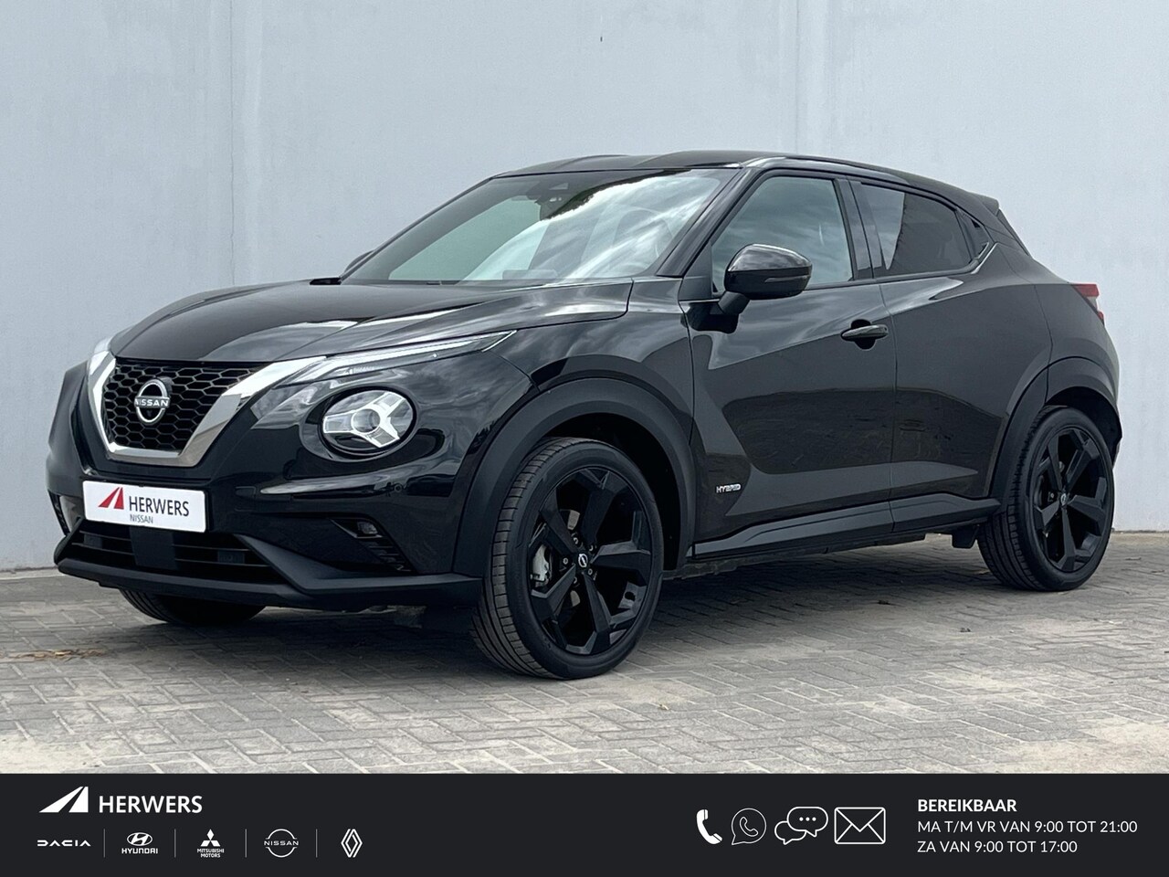 Nissan Juke - 1.6 Hybrid Tekna Automaat / Navigatie via Apple Carplay of Android Auto / Adaptief CC / Ro - AutoWereld.nl