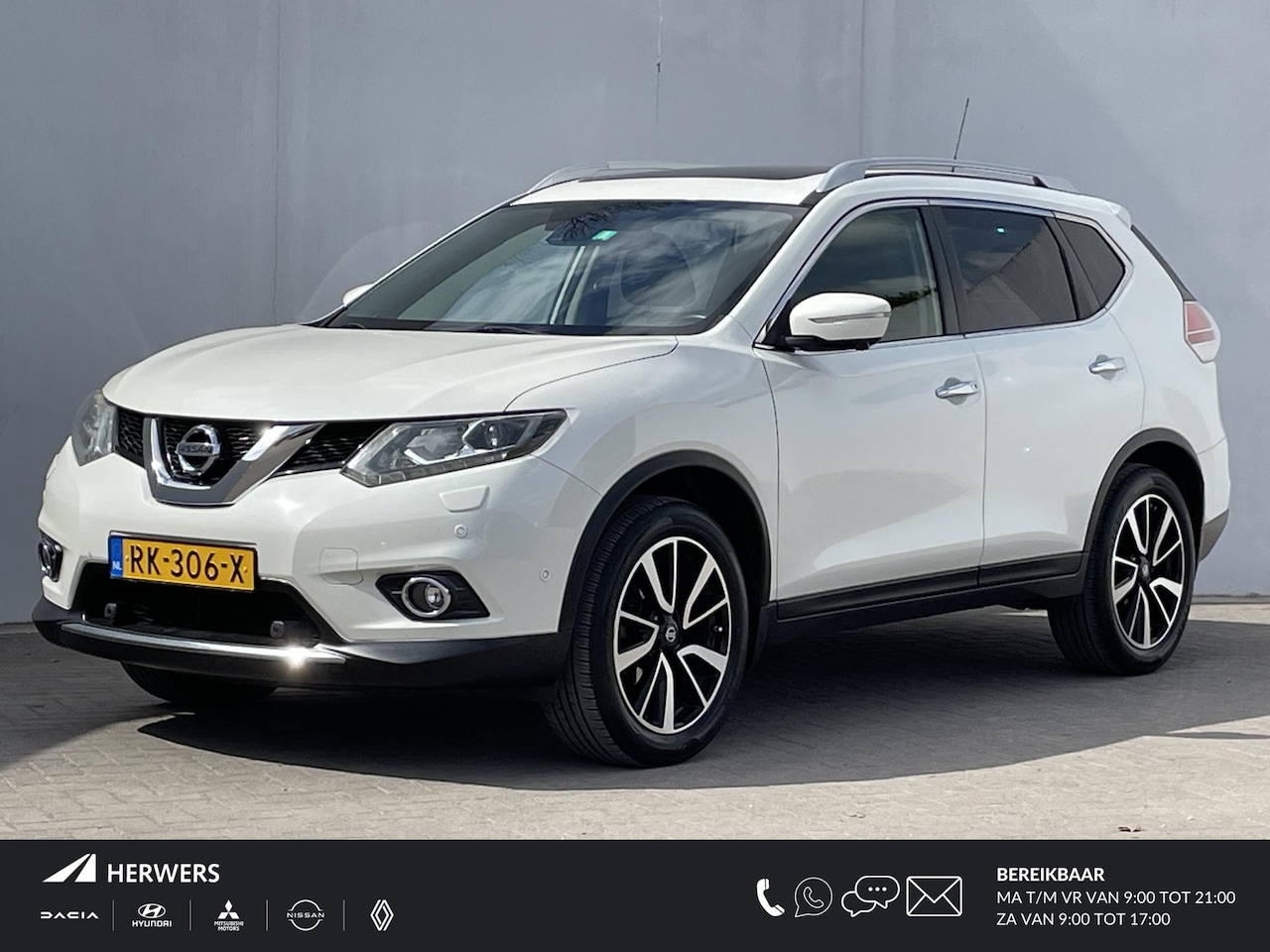 Nissan X-Trail - 1.6 DIG-T Tekna / Volledig Onderhouden / Trekhaak (1800KG) / Elektrisch schuif- kantel dak - AutoWereld.nl