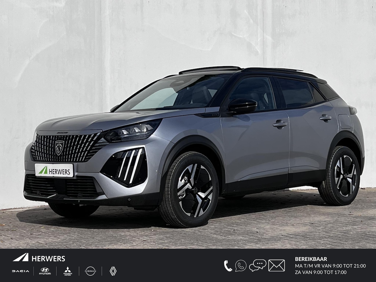 Peugeot 2008 - 1.2 Hybrid 145 GT / Nieuw, veel voordeel / tot 8 jaar Garantie / Elektr. schuifdak en best - AutoWereld.nl