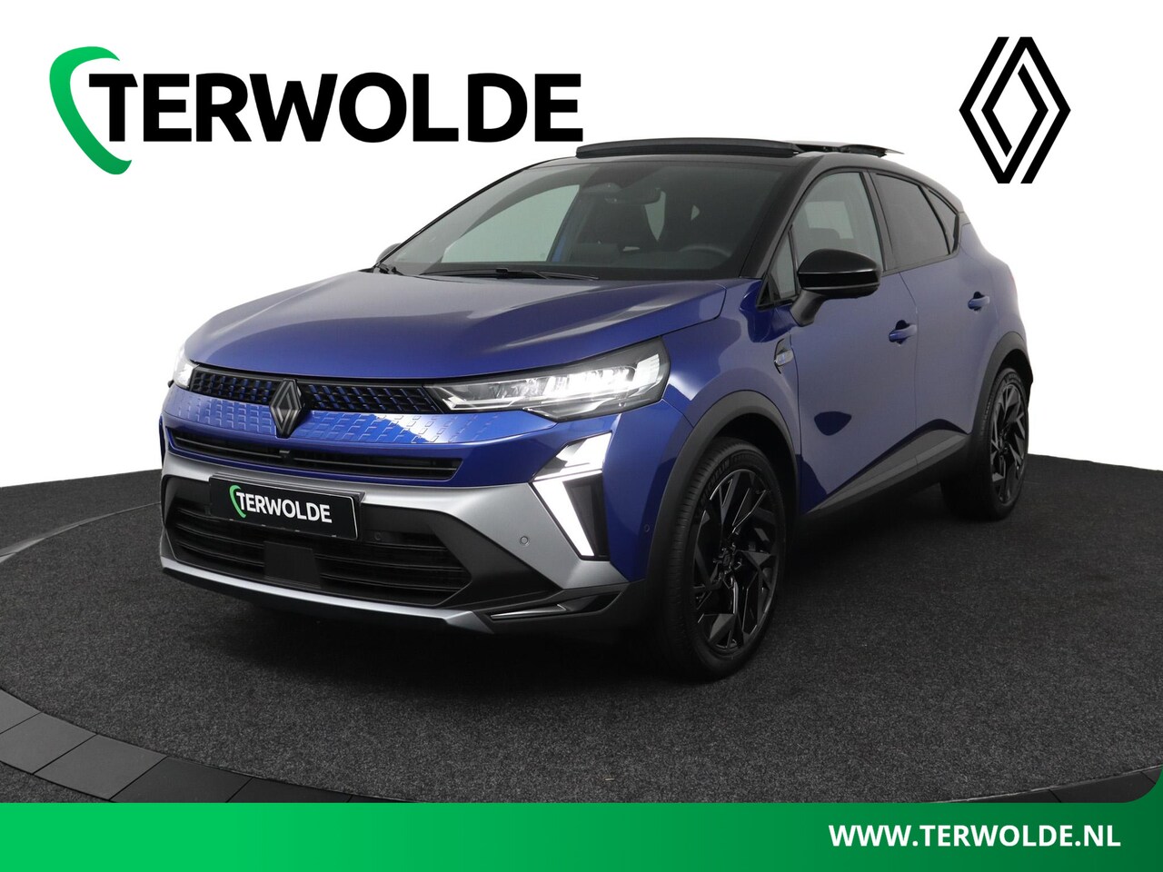 Renault Captur - 1.6 E-Tech full hybrid 145 esprit Alpine | Harman Kardon | Schuif/kantel-dak | Stoel- en s - AutoWereld.nl