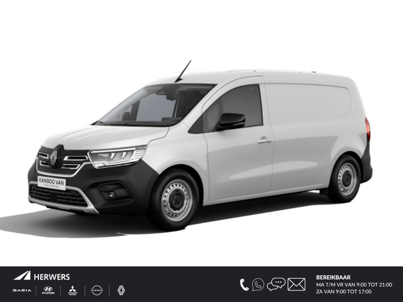 Renault Kangoo E-Tech - Extra L2 44 kWh / Uit Voorraad Leverbaar / - AutoWereld.nl
