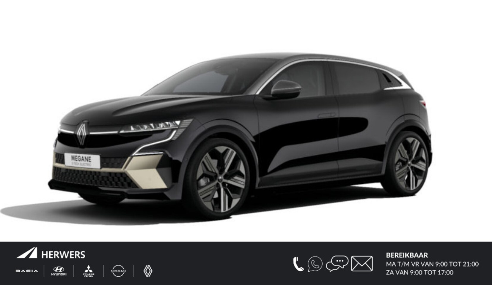 Renault Mégane E-Tech - Comfort Range Iconic 60 kWh comfort range iconic 60 kWh - AutoWereld.nl