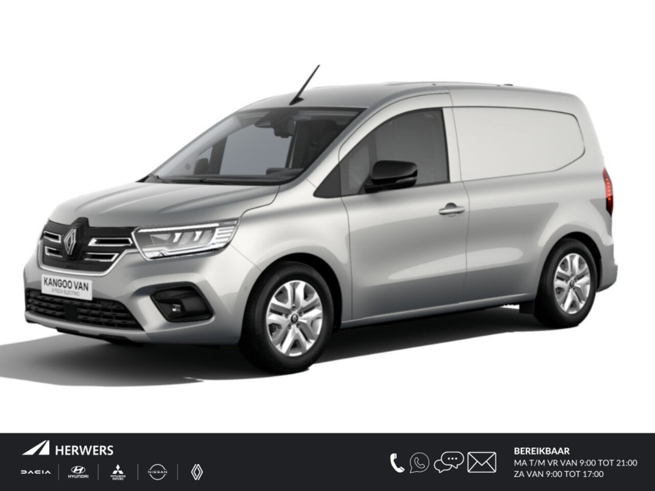 Renault Kangoo E-Tech - Extra L1 / Uit Voorraad Leverbaar / - AutoWereld.nl