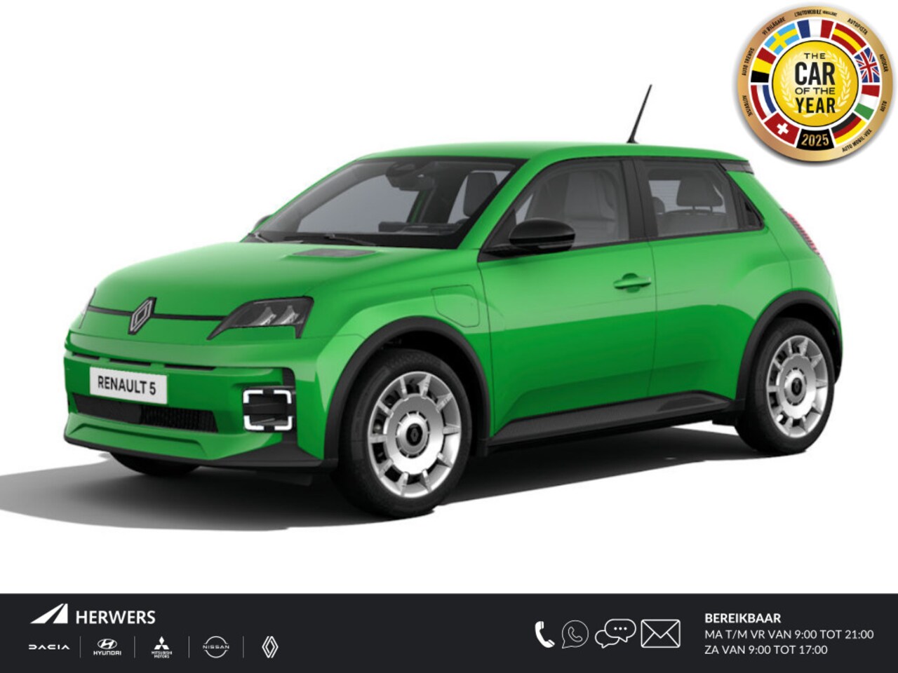 Renault 5 - urban range FIVE 40 kWh / Nieuw Te Bestellen / - AutoWereld.nl