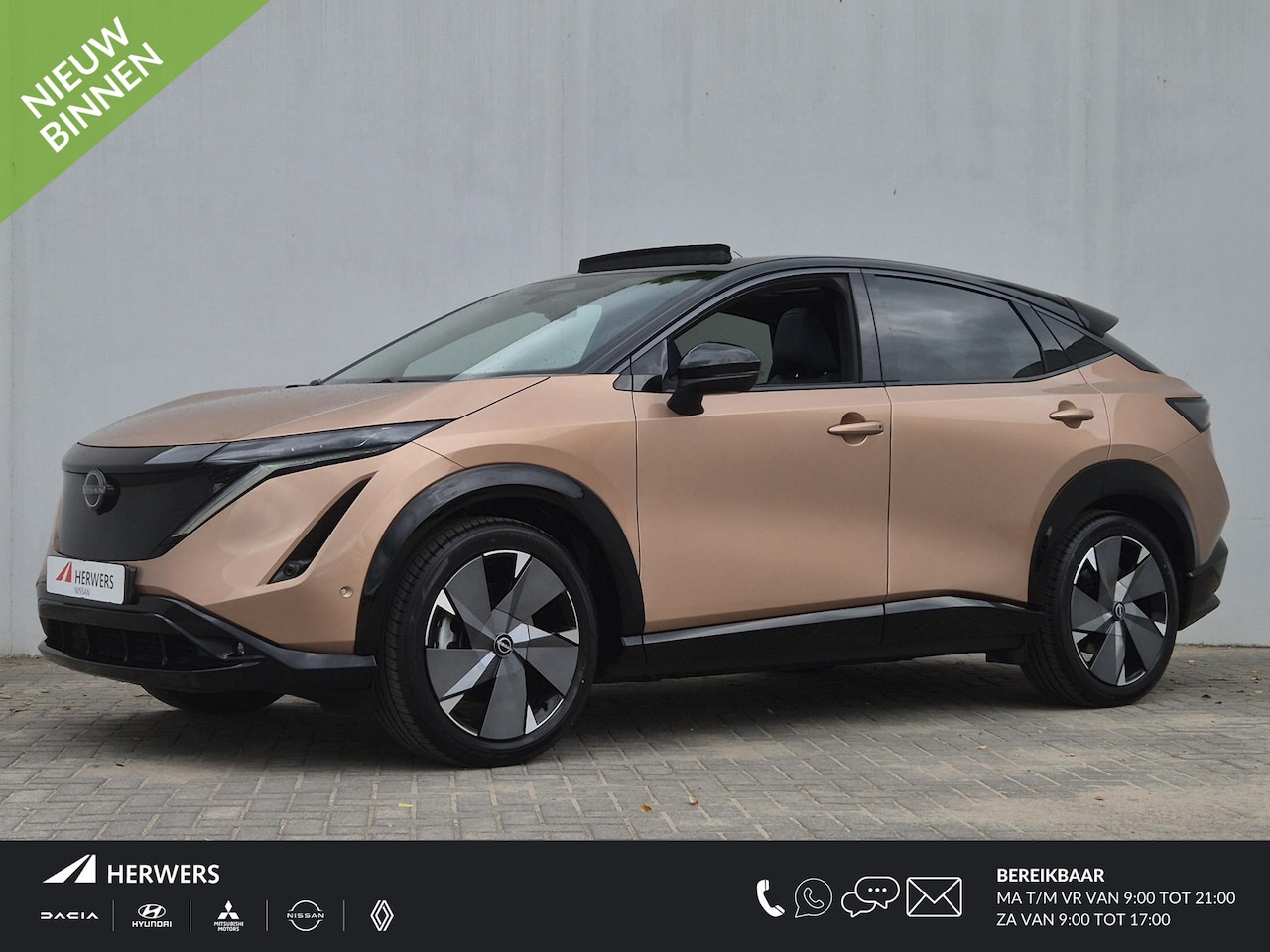 Nissan Ariya - e-4ORCE Evolve+ Pack 91 kWh Automaat / 1e Eigenaars Auto direct van Nissan / 20” / HUD / T - AutoWereld.nl