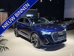 Audi Q3 Sportback - 35 TFSI Matrix|Camera|Carplay|Keyless Blauw