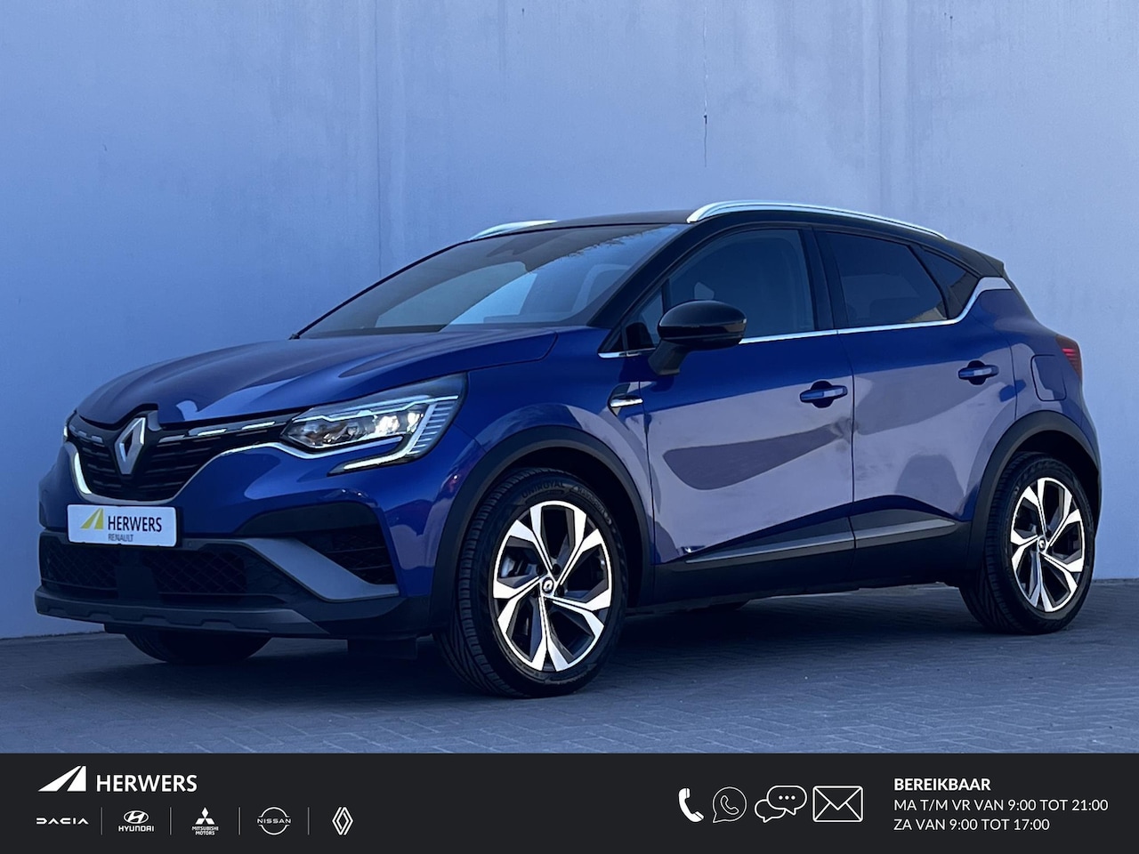 Renault Captur - 1.6 E-Tech Plug-in Hybrid 160 R.S. Line Automaat / Dealer onderhouden / Accu SoH 99,25 % / - AutoWereld.nl
