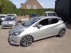 Nissan Micra - 1.0 IG-T Tekna Ecc, Navi, Carplay, Keyless, LM velgen, PDC achter