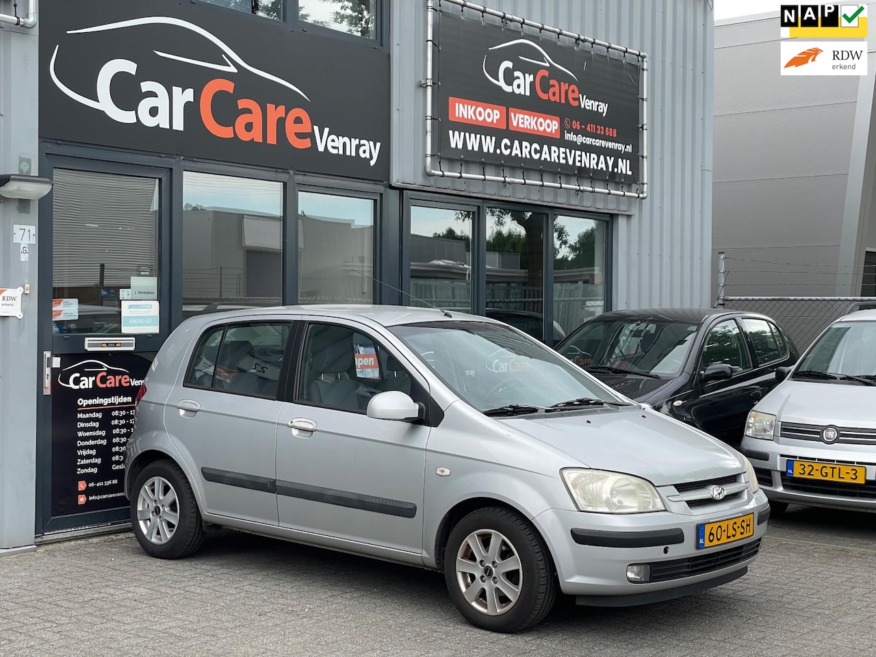 Hyundai Getz - 1.6i-16V GLS|09-2026|AIRCO|NAP|5DRS| - AutoWereld.nl