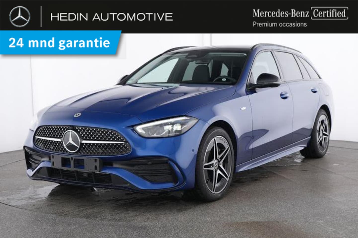 Mercedes-Benz C-klasse Estate - C 300e Automaat AMG Line | Nightpakket | Winterpakket | Panoramadak | Sfeerverlichting | P - AutoWereld.nl